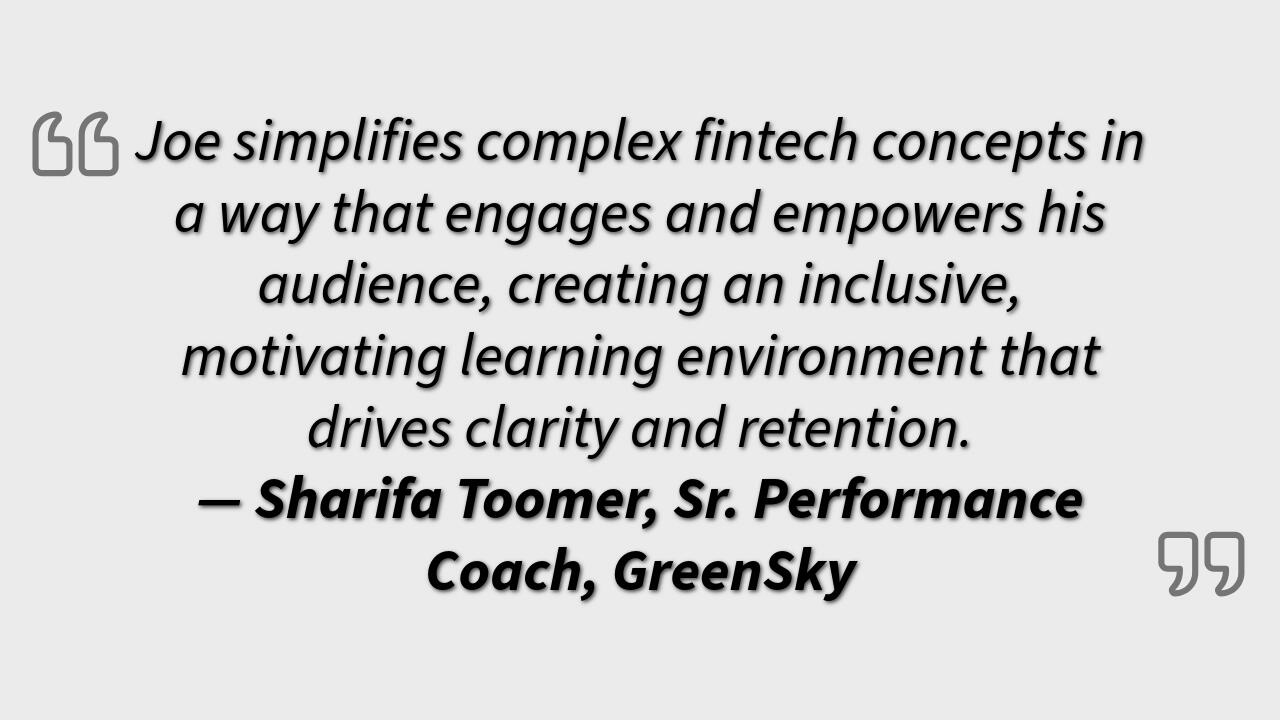 Sharifa Toomer, Sr. Performance Coach, GreenSky